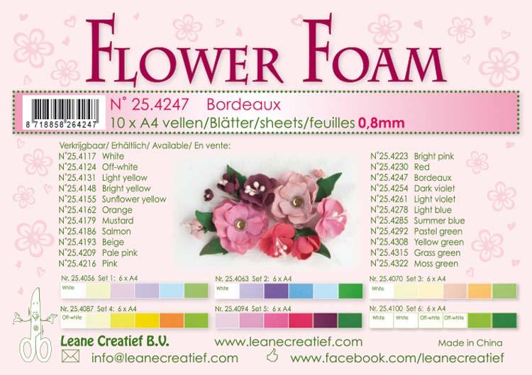 Flower Foam 10 A4 Sheets-13