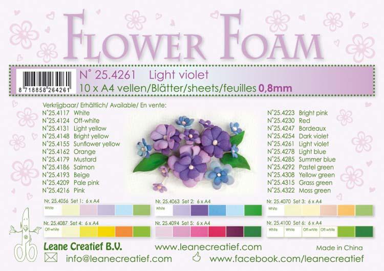 Flower Foam 10 A4 Sheets-14