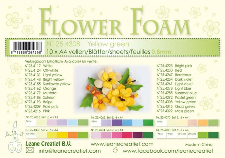 Flower Foam 10 A4 Sheets-18