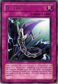 D - Chain (POTD-EN050) - Power of the Duelist 1st Edition-1