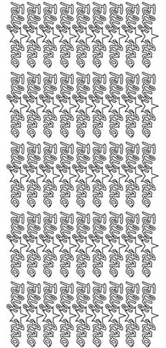 Peel-Off Stickers - Feliz Ano-1