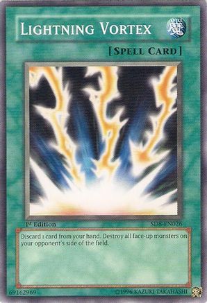 Lightning Vortex (SD8-EN026) - Structure Deck: Lord of the Storm 1st Edition-1