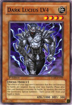Dark Lucius LV4 (CDIP-EN009) - Cyberdark Impact 1st Edition-1