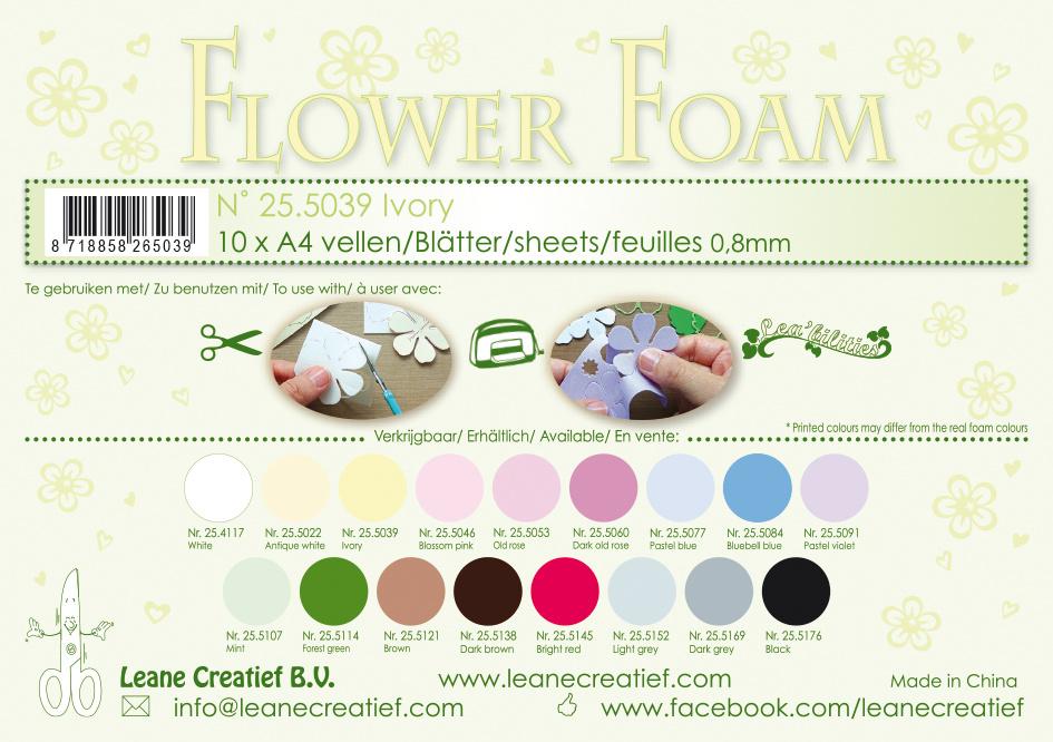 Flower Foam 10 A4 Sheets-30