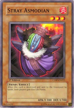 Stray Asmodian (CDIP-EN012) - Cyberdark Impact 1st Edition-1