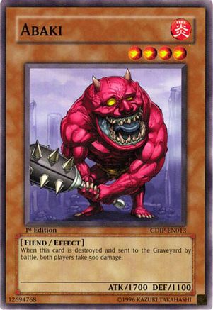 Abaki (CDIP-EN013) - Cyberdark Impact 1st Edition-1