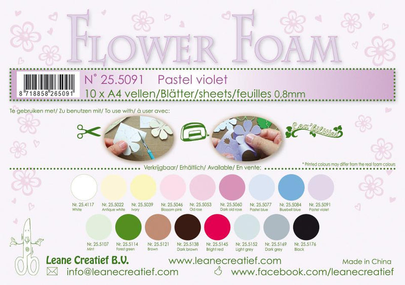 Flower Foam 10 A4 Sheets-25