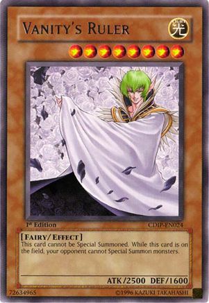 Vanity's Ruler (CDIP-EN024) - Cyberdark Impact Unlimited-1