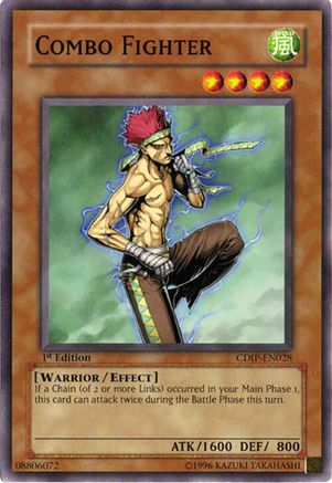 Combo Fighter (CDIP-EN028) - Cyberdark Impact 1st Edition-1