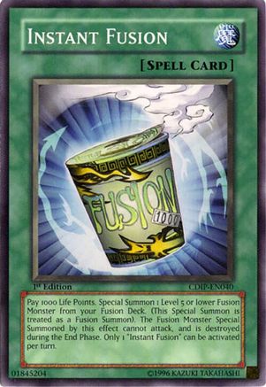 Instant Fusion (CDIP-EN040) - Cyberdark Impact 1st Edition-1