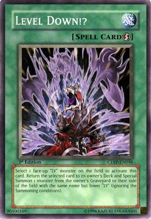 Level Down!? (CDIP-EN046) - Cyberdark Impact 1st Edition-1