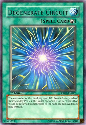 Degenerate Circuit (CDIP-EN047) - Cyberdark Impact 1st Edition-1