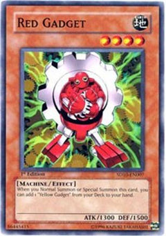 Red Gadget (SD10-EN007) - Structure Deck: Machine Re-Volt 1st Edition-1