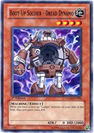 Boot-Up Soldier - Dread Dynamo (SD10-EN004) - Structure Deck: Machine Re-Volt 1st Edition-1