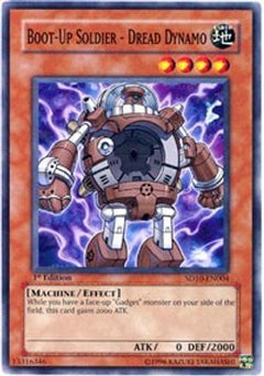 Boot-Up Soldier - Dread Dynamo (SD10-EN004) - Structure Deck: Machine Re-Volt 1st Edition-1