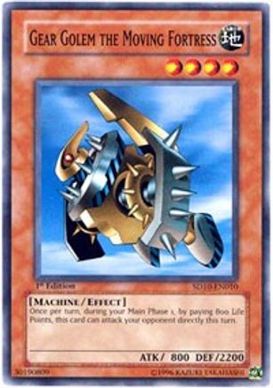 Gear Golem the Moving Fortress (SD10-EN010) - Structure Deck: Machine Re-Volt Unlimited-1