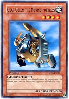 Gear Golem the Moving Fortress (SD10-EN010) - Structure Deck: Machine Re-Volt Unlimited-1
