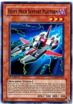 Heavy Mech Support Platform (SD10-EN011) - Structure Deck: Machine Re-Volt 1st Edition-1