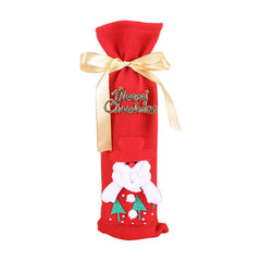 Christmas Decorations Christmas Wine Bottle Socks-13
