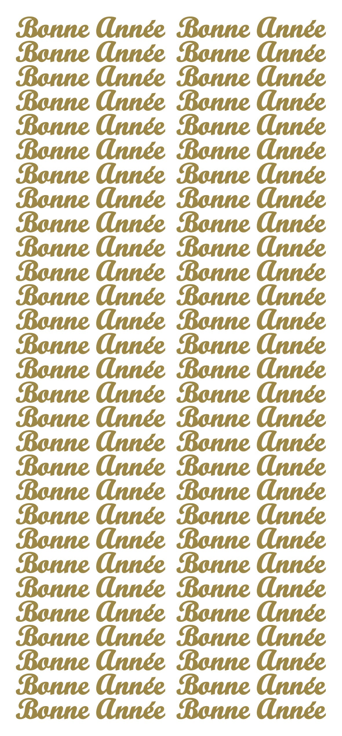 Peel Off Stickers - Bonne Année-1