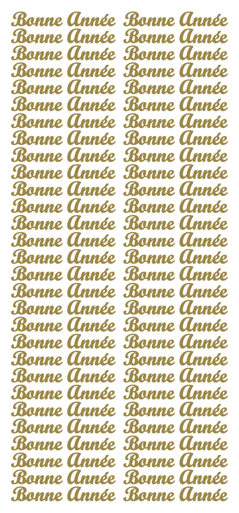 Peel Off Stickers - Bonne Année-1