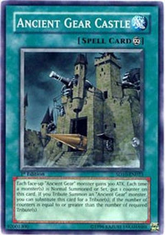 Ancient Gear Castle (SD10-EN023) - Structure Deck: Machine Re-Volt Unlimited-1