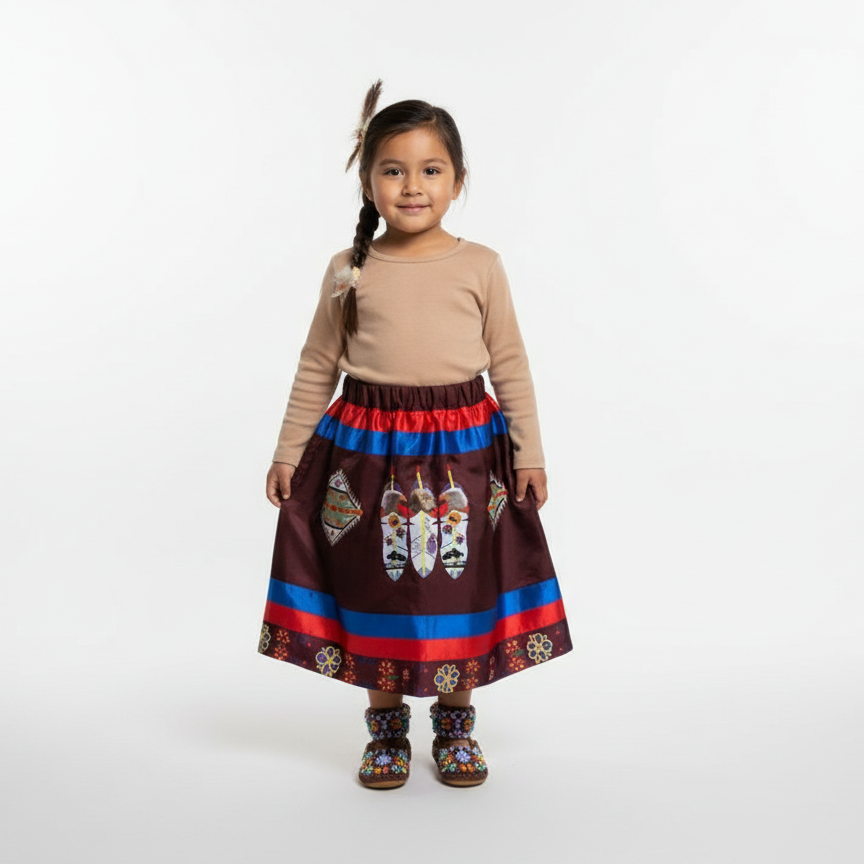 Infants Eagle Ribbon Skirt-7