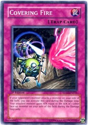 Covering Fire (SD10-EN036) - Structure Deck: Machine Re-Volt 1st Edition-1