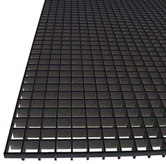 Black Egg Crate 2 x 1 cut to order-1