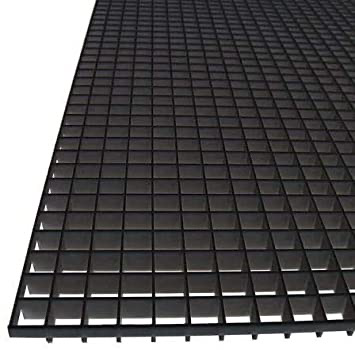 Black Egg Crate 2 x 1 cut to order-1