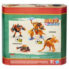 Transformers Collaborative Naruto: Shippuden x Transformers Kurama & Gamakichi Figure Set-6