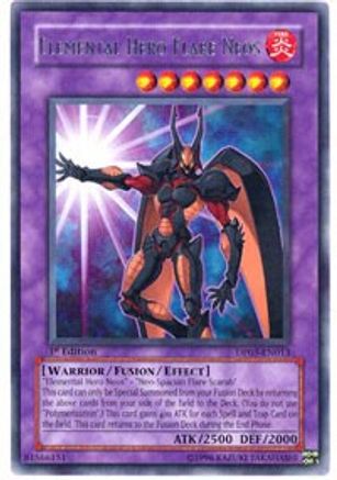 Elemental Hero Flare Neos (DP03-EN013) - Duelist Pack 3: Jaden Yuki 2 Unlimited-1