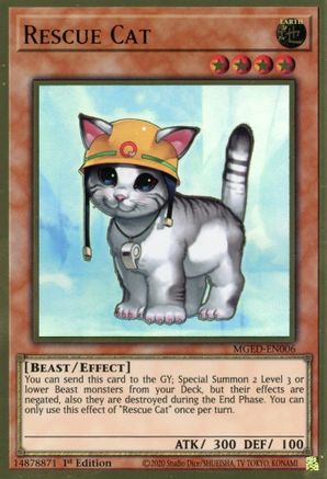 Rescue Cat (MGED-EN006) - Maximum Gold: El Dorado 1st Edition-1