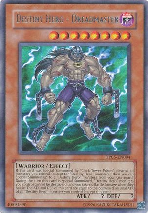 Destiny Hero - Dreadmaster (DP05-EN004) - Duelist Pack 5: Aster Phoenix Unlimited-1