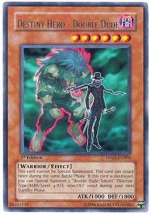 Destiny Hero - Double Dude (DP05-EN005) - Duelist Pack 5: Aster Phoenix 1st Edition-1