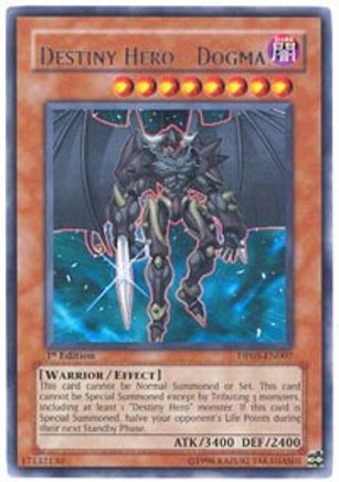Destiny HERO - Dogma (DP05-EN007) - Duelist Pack 5: Aster Phoenix 1st Edition-1