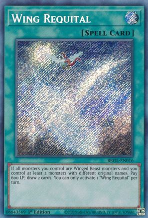 Wing Requital (BROL-EN016) - Brothers of Legend 1st Edition-1