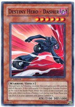 Destiny HERO - Dasher (DP05-EN010) - Duelist Pack 5: Aster Phoenix Unlimited-1