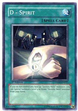 D - Spirit (DP05-EN017) - Duelist Pack 5: Aster Phoenix Unlimited-1