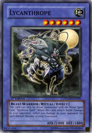 Lycanthrope (STON-EN032) - Strike of Neos Unlimited-1
