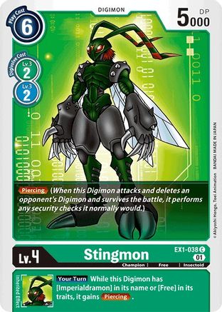 Stingmon (EX1-038) - Classic Collection-1