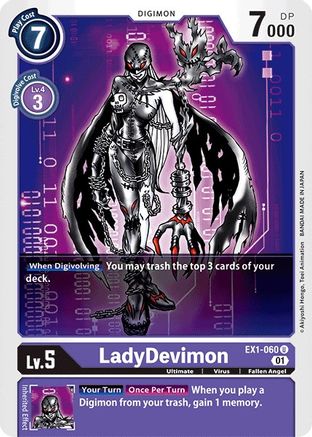 LadyDevimon (EX1-060) - Classic Collection-1