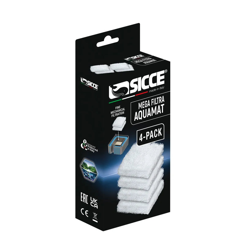 Sicce Mega Filtra Mega Filtra Aquamat Pads (4 Pack)-1