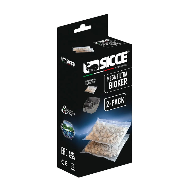 Sicce Mega Filtra Mega Filtra Bioker Media (2 Pack)-1