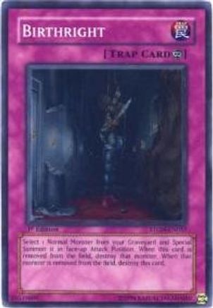 Birthright (STON-EN057) - Strike of Neos 1st Edition-1
