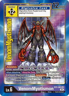 VenomMyotismon (Alternate Art) (EX1-063) - Classic Collection Foil-1