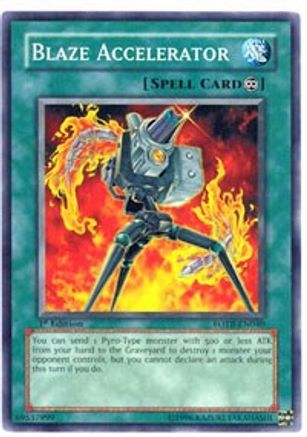 Blaze Accelerator (FOTB-EN040) - Force of the Breaker 1st Edition