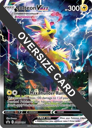 Jolteon VMAX - SWSH184 - Jumbo Cards Holofoil-1