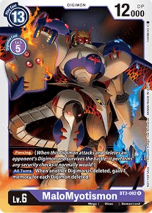 MaloMyotismon (BT3-092) - Revision Pack Cards-1