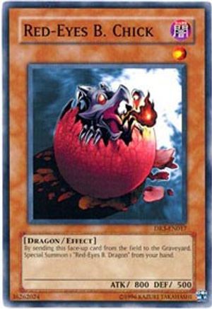 Red-Eyes B. Chick (DR3-EN017) - Dark Revelation Volume 3 Unlimited-1